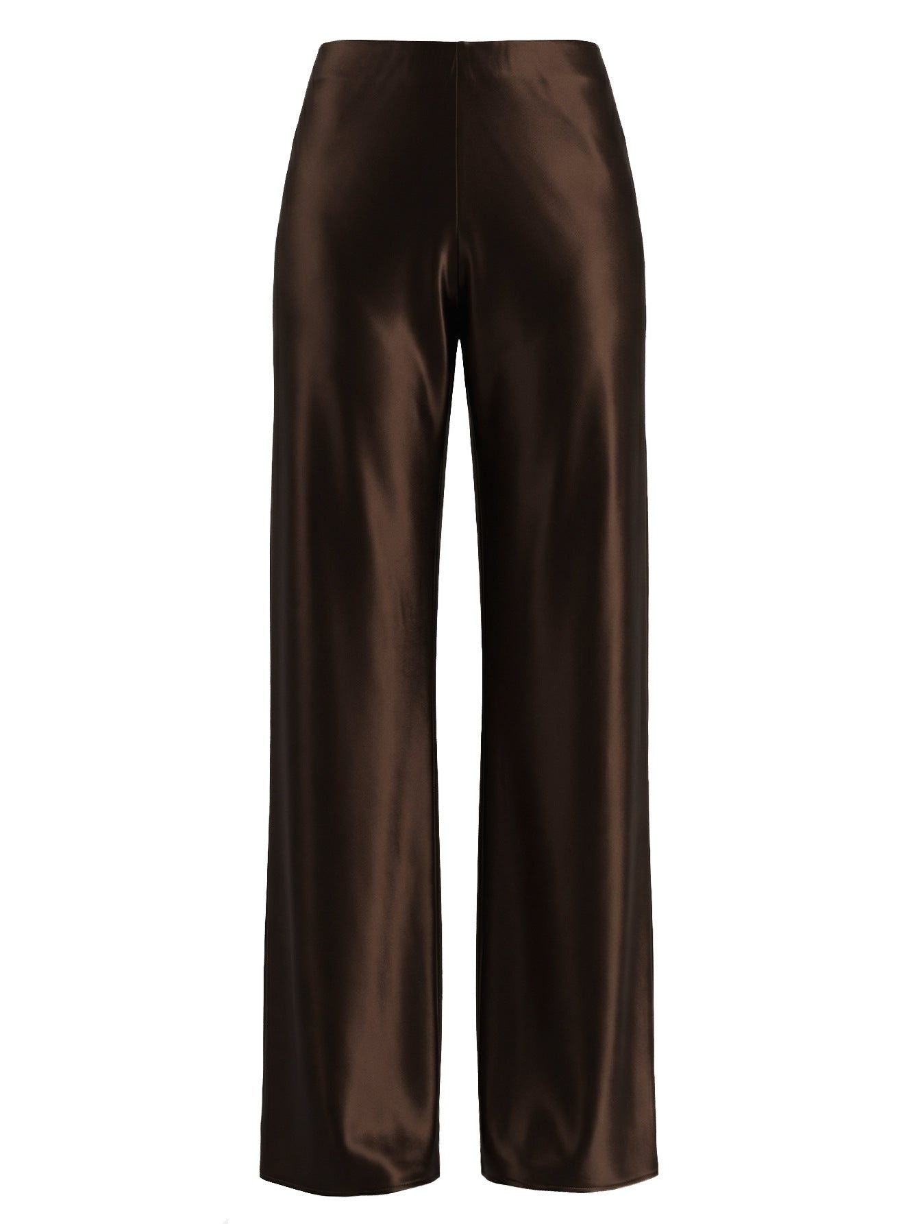 Cross-Border Amazon Acetate Satin Wide-Leg Pants For Women, Light Luxury High-End Casual Pants, High-Waisted Drapey Straight-Leg Long Pants Secondary image