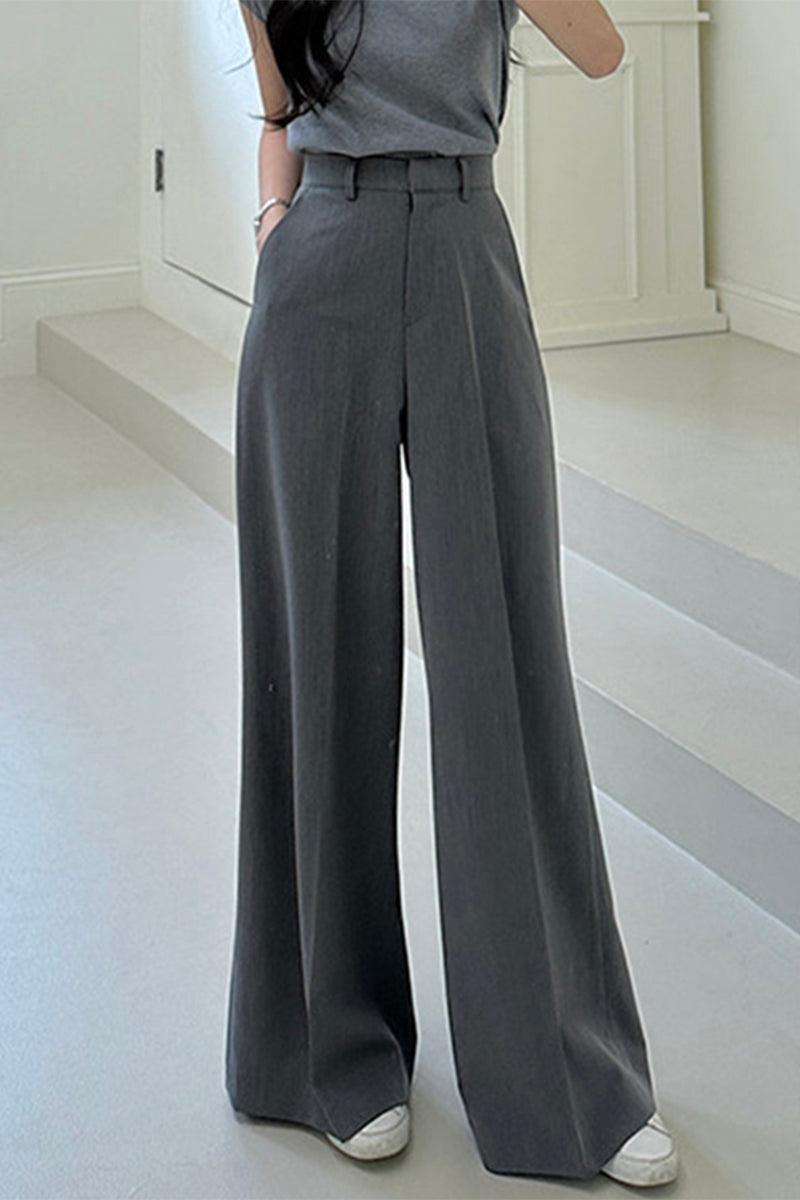 Hanging Wide Leg Mopping Pants Casual Pants Women Secondary image