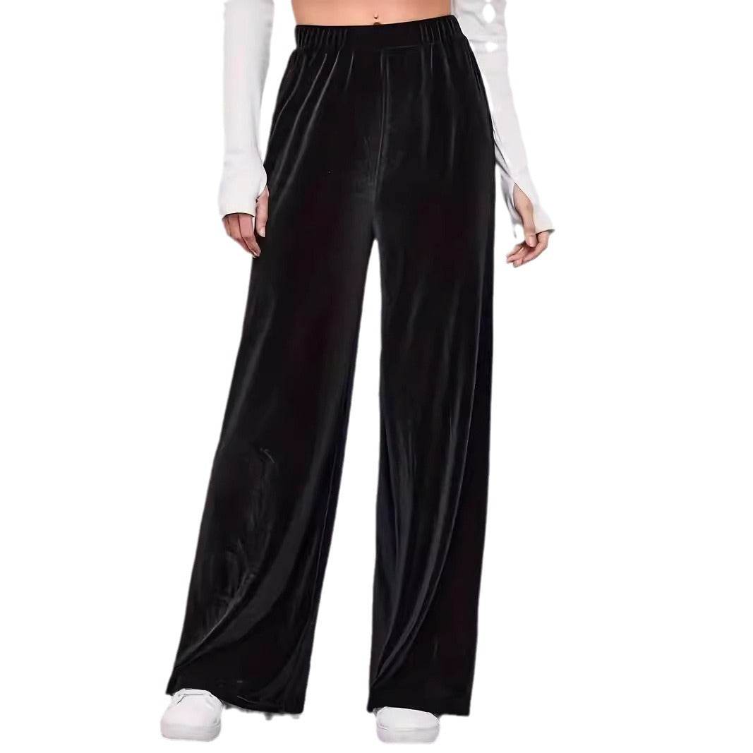 Women's Casual Loose-fit Wide-leg Pants Secondary image